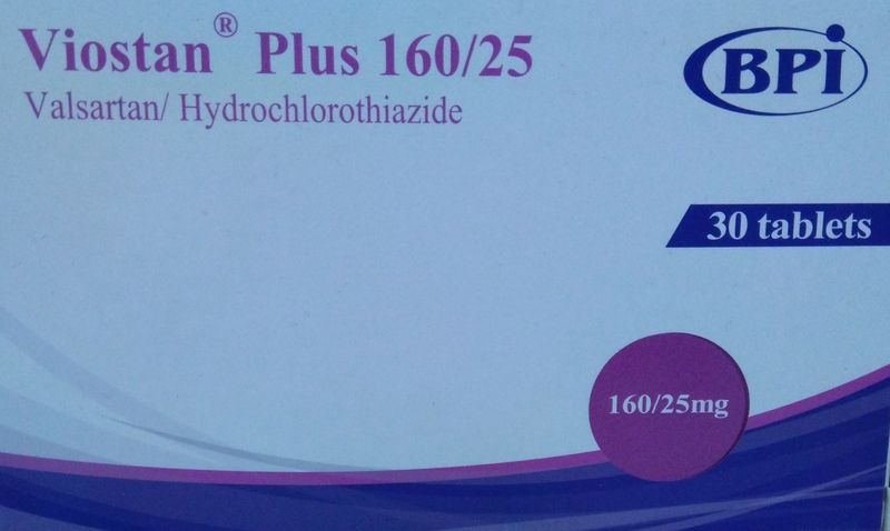 Viostan Plus 160/25mg